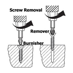 Boa Grabit micro schroef- en bout verwijderset, 4-delig