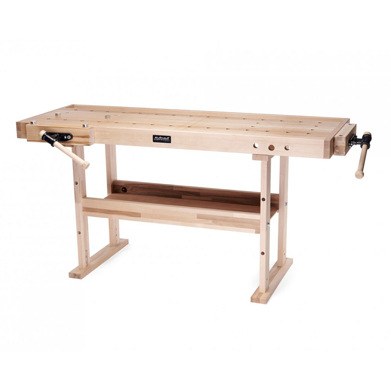 Ramia houten werkbank Diamond 1800 - tijdelijke met gratis Peaktool Low-Angle blokschaaf #102
