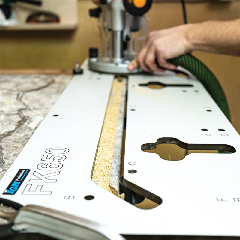 FK650 freesmal voor werkbladen