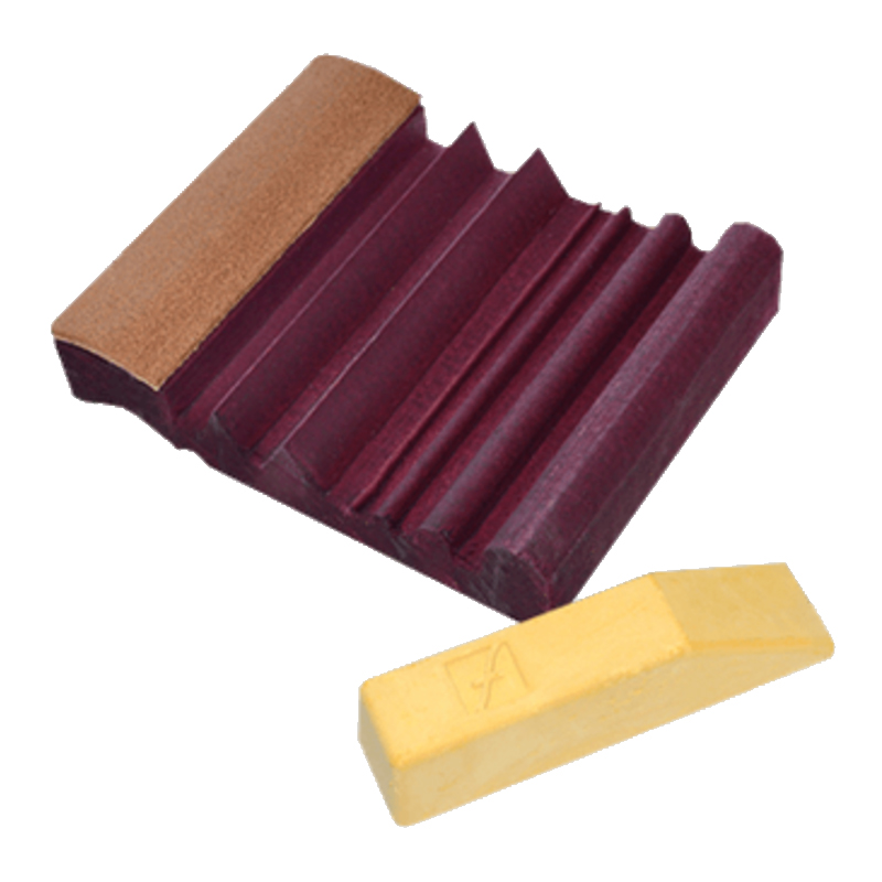 Flexcut PW12 voorgevormd wetleer 'SlipStrop' en Flexcut Gold wetpasta