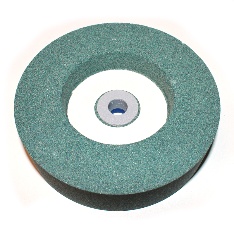 Komslijpsteen Ø 150 x 40 x Ø 32 mm incl. Ø 15 mm verloophuls, korrel 100