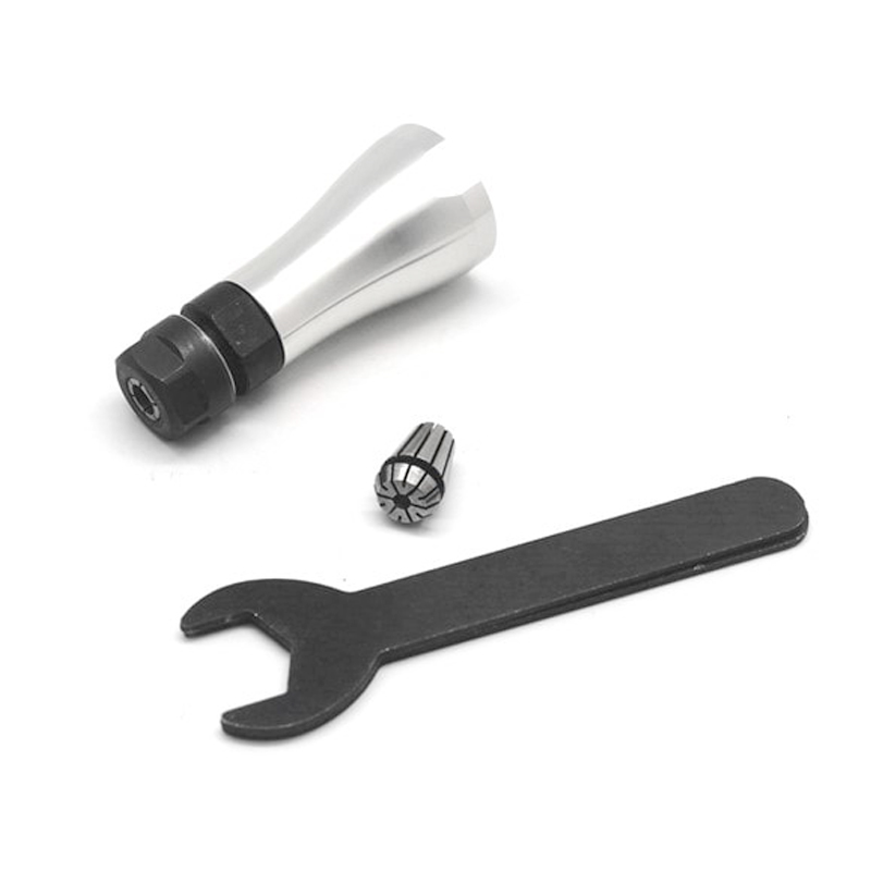 Manpa Mini Collet ER met 1/4″ en 1/8″ spantang