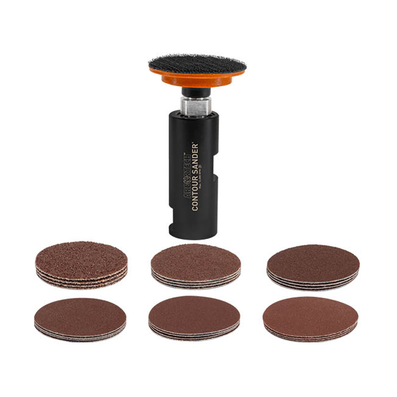 Arbortech Contour Sander schuurhulpstuk icm haakse slijper