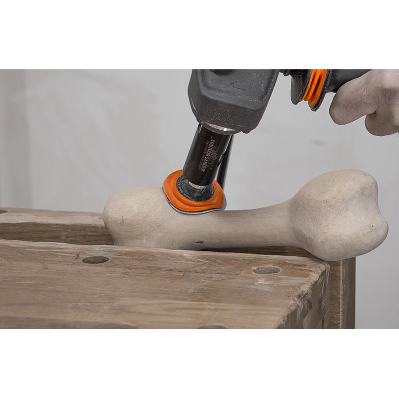 Arbortech Contour Sander schuurhulpstuk icm haakse slijper