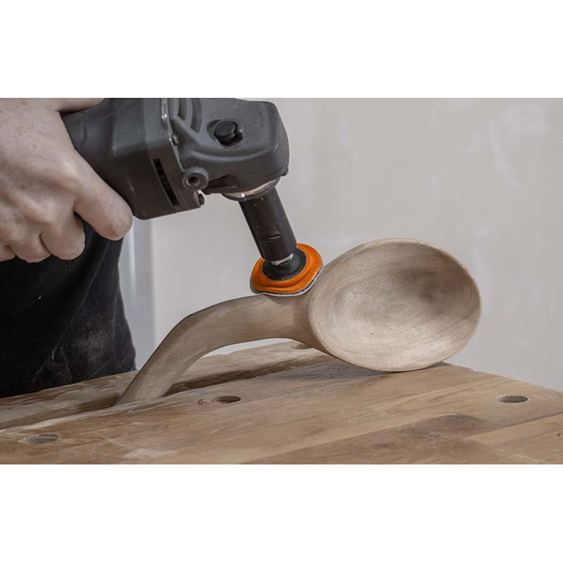 Arbortech Contour Sander schuurhulpstuk icm haakse slijper