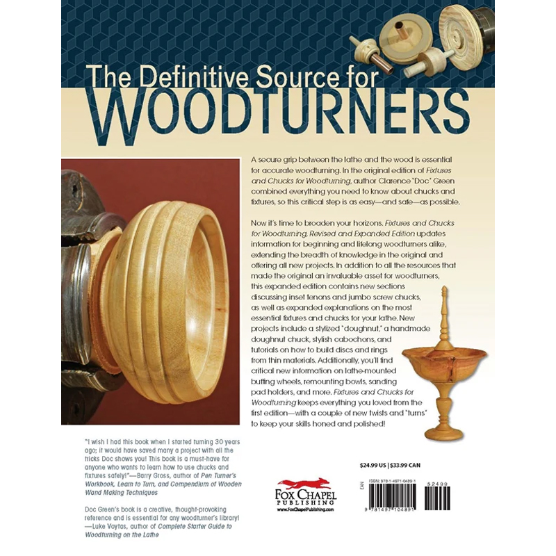 Fixtures and Chucks for Woodturning - Doc Green