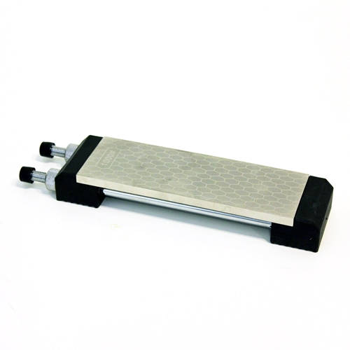 Diamant slijpsteen 203 x 70 mm korrel 400/1000 met slijpsteenhouder