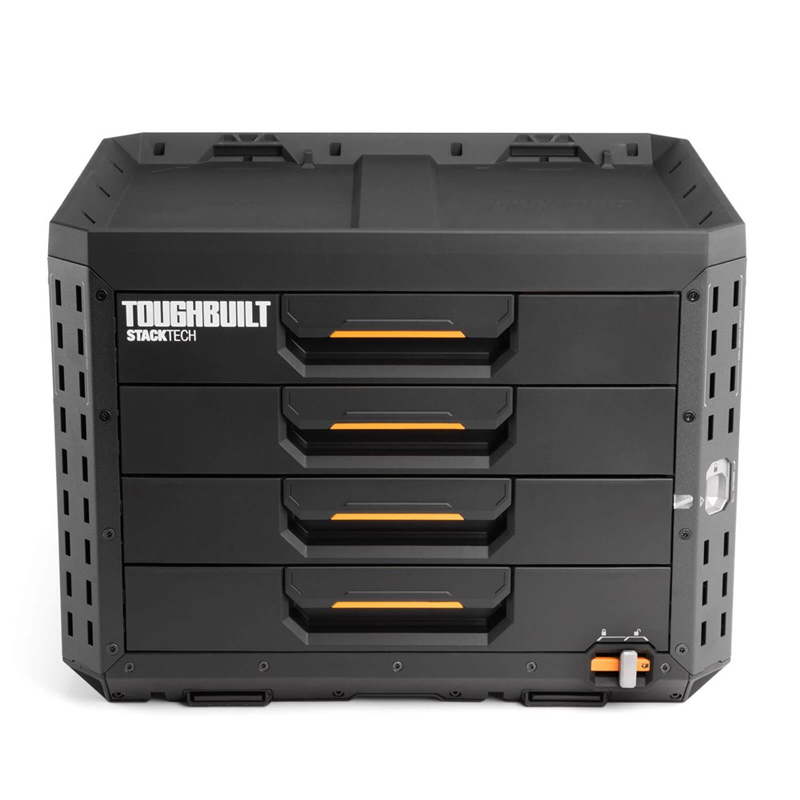 ToughBuilt TB-B1-D-74 StackTech gereedschapskist 4-Drawer Locking Box XL