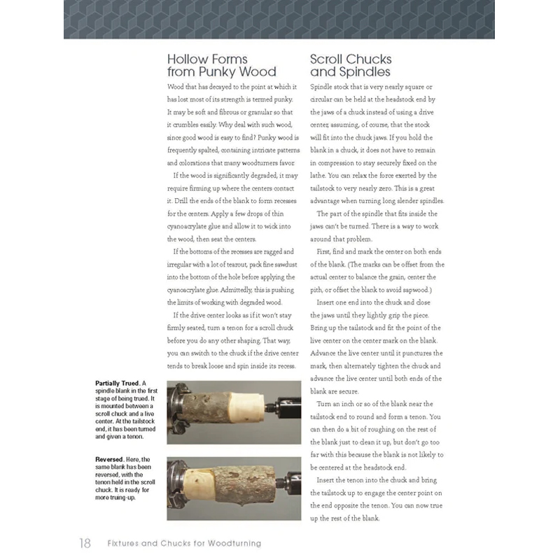 Fixtures and Chucks for Woodturning - Doc Green