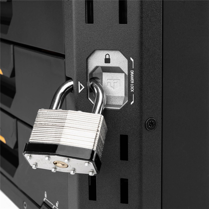 ToughBuilt TB-B1-D-R91 StackTech gereedschapstrolley Rolling 1-Drawer Locking Box