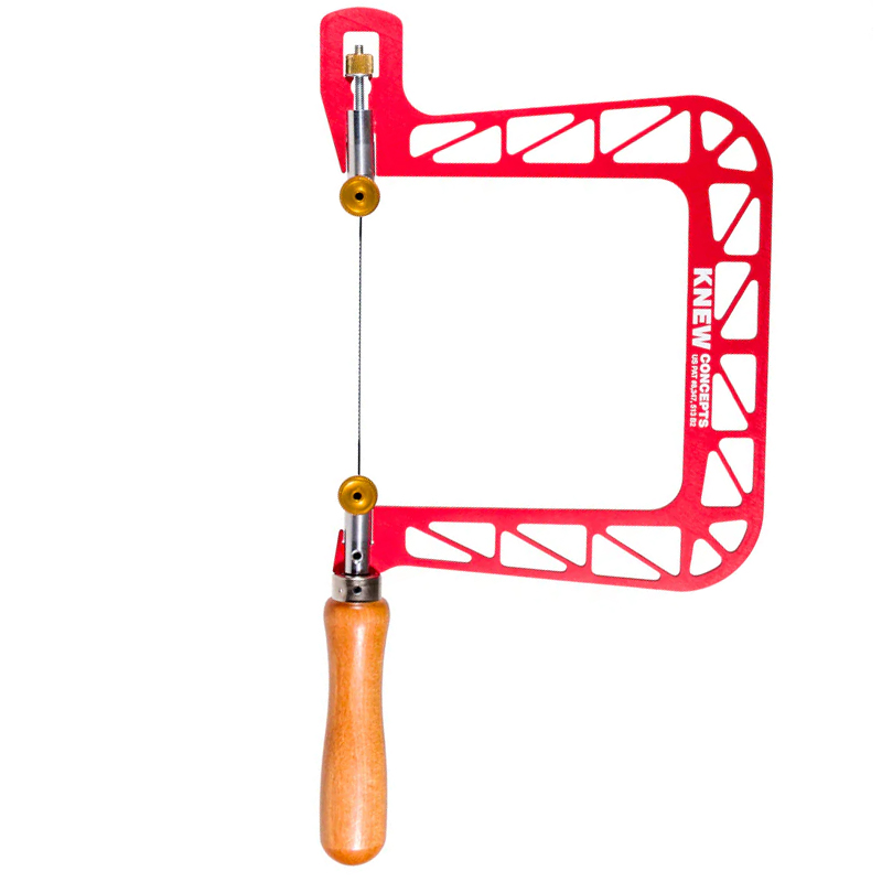 Knew figuurzaagbeugel 125 mm schroefbevestiging