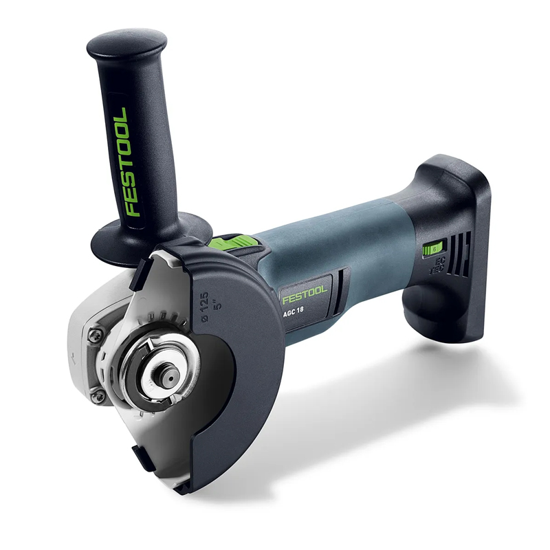 Festool AGC 18-125 EB-Basic accu haakse slijper (zonder accu)