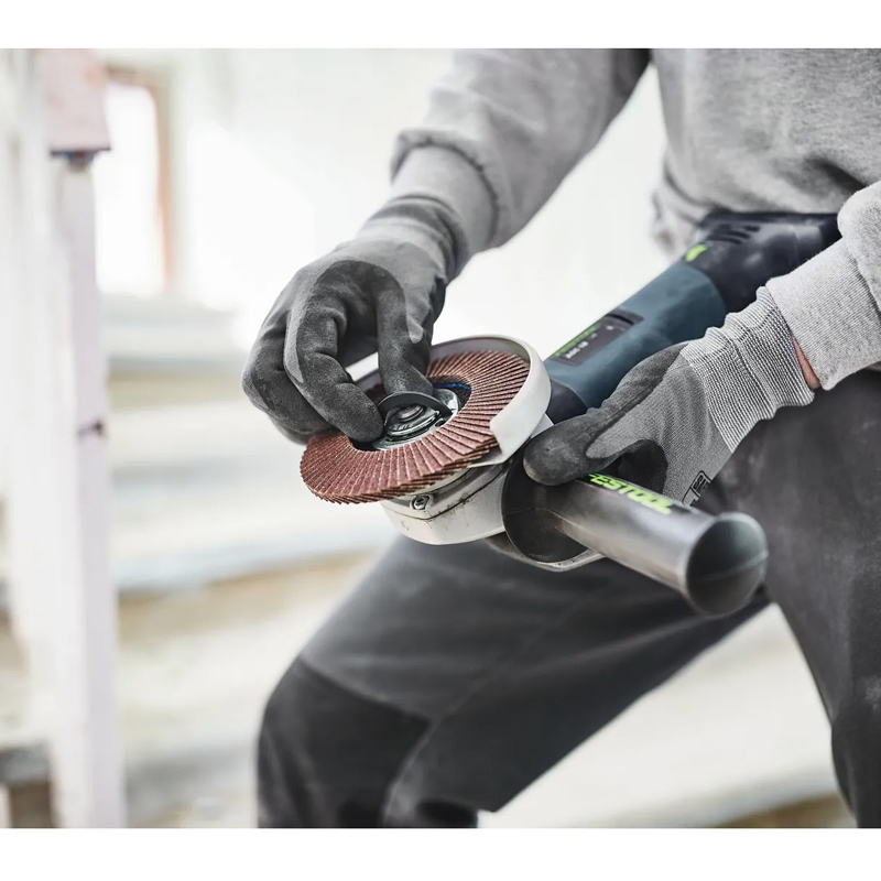 Festool AGC 18-125 EB-Basic accu haakse slijper (zonder accu)