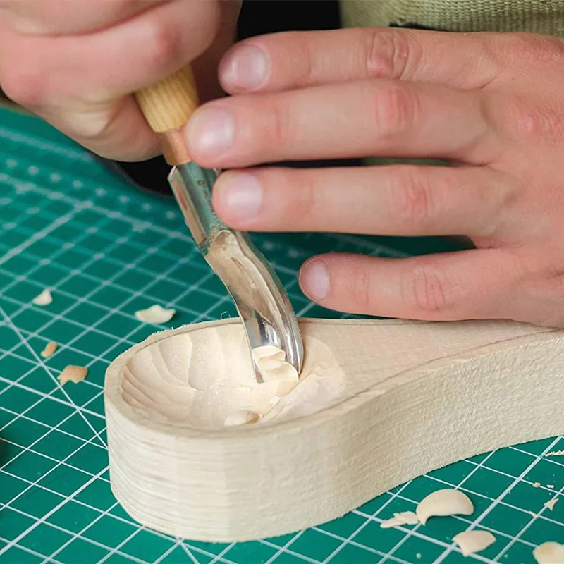 BeaverCraft K8a/14 gebogen guts 14 mm