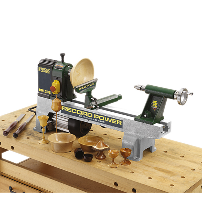 Record Power DML305 houtdraaibank - beschadigde doos