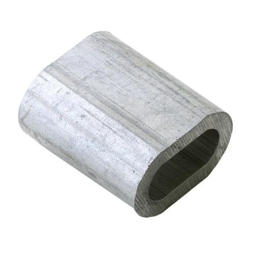 Kabelklemmen 1 mm aluminium voor staalkabel