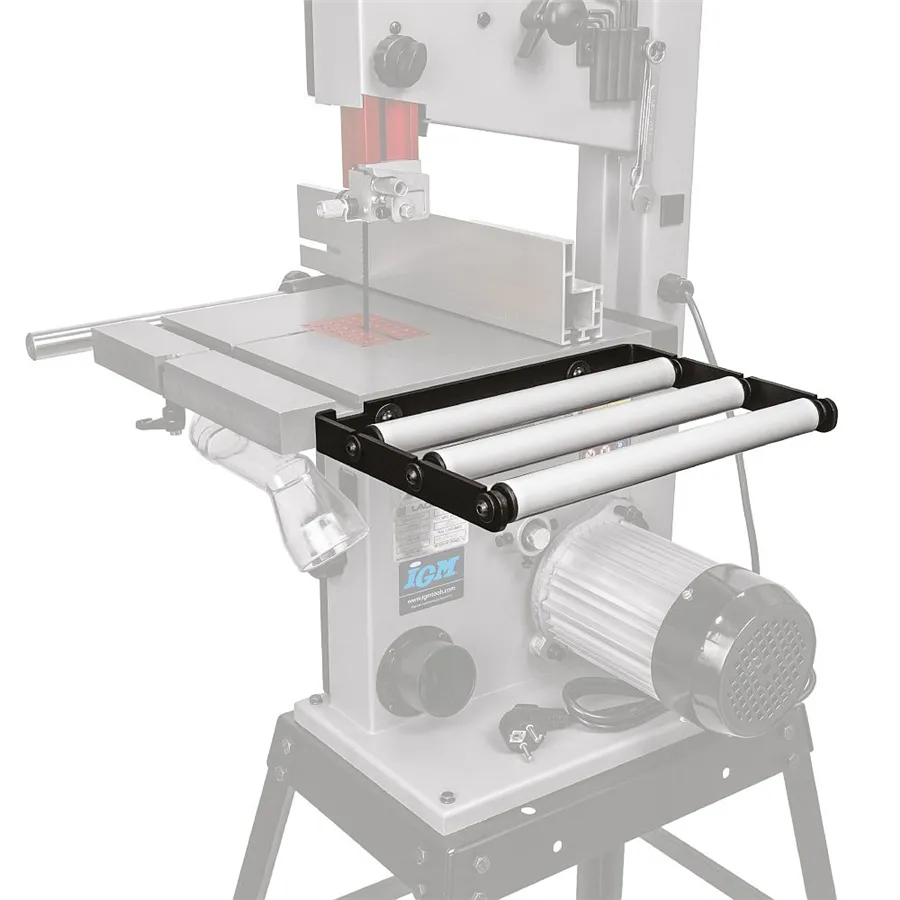 Laguna rolverlengtafel voor V10 lintzaagmachine