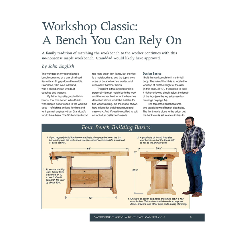 Workshop Projects, Fixtures & Tools for a Successful Shop - Woodworker's Journal