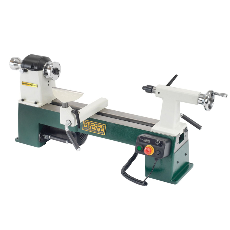 Record Power Pathfinder houtdraaibank