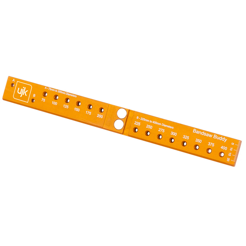 UJK Bandsaw Buddy lintzaag-parallelgeleider instelhulpstuk