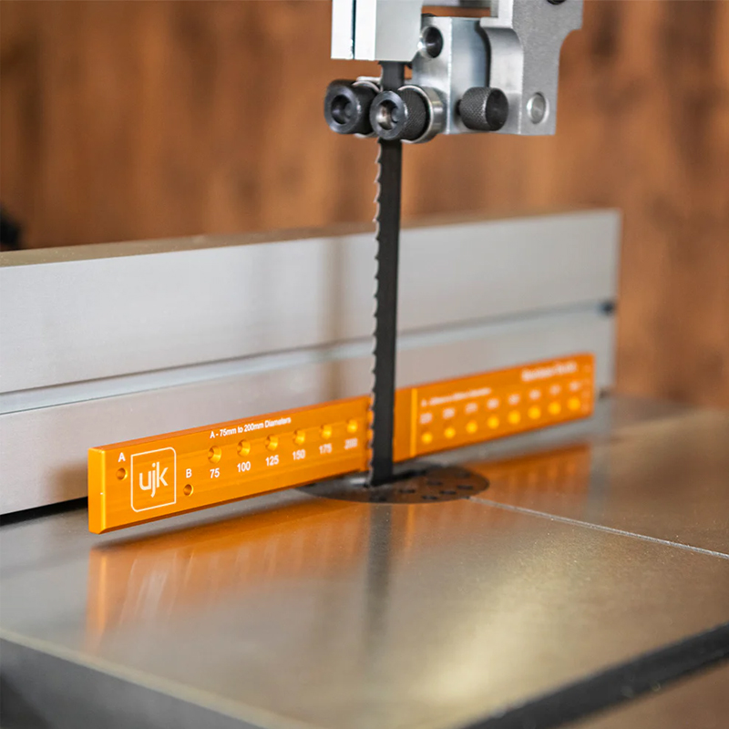 UJK Bandsaw Buddy lintzaag-parallelgeleider instelhulpstuk