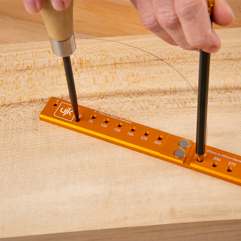 UJK Bandsaw Buddy lintzaag-parallelgeleider instelhulpstuk