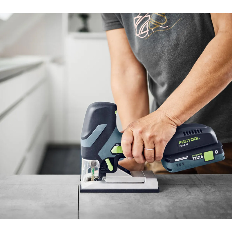 Festool PSC-E 18 EB-Basic accu-decoupeerzaagmachine (zonder accu)