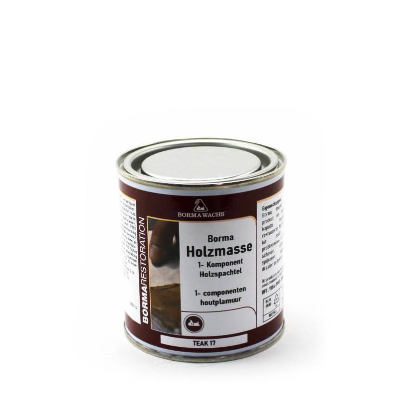 Borma Wachs houtvuller 17 teak 250 ml