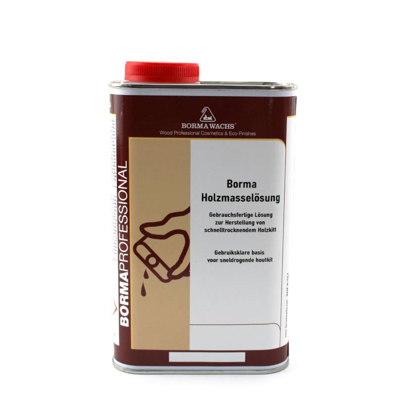 Borma Wachs sneldrogende houtkit 1 liter