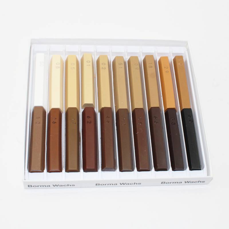 Borma Wachs set 20 stuks stopwas staven variatie 15 gram