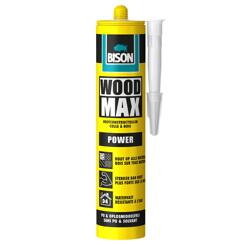 Bison Wood Max houtconstructielijm D4 380 gram