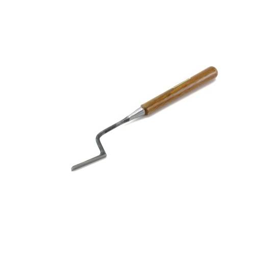 Fujikawa Japanse gebogen steekbeitel 6 mm kote nomi