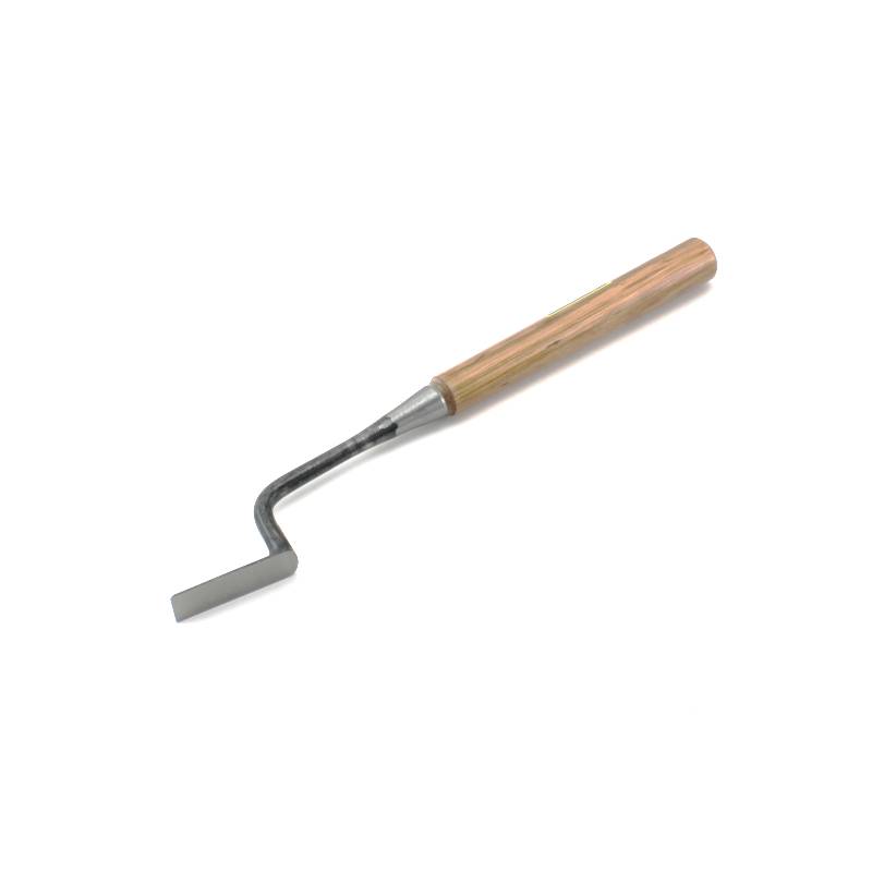 Fujikawa Japanse gebogen steekbeitel 12 mm kote nomi