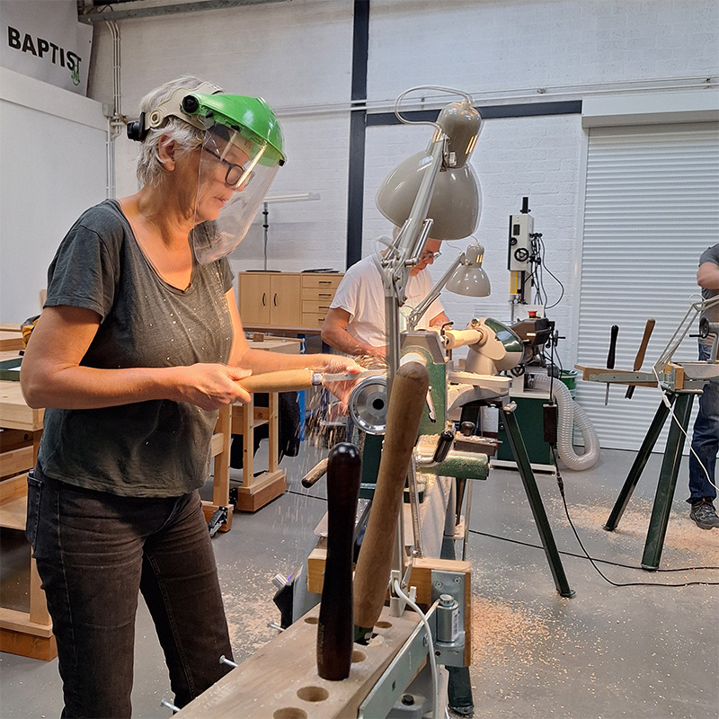 Workshop 3 houtdraaien met Hout onder Handen op zaterdag 26 september 2026 ochtend