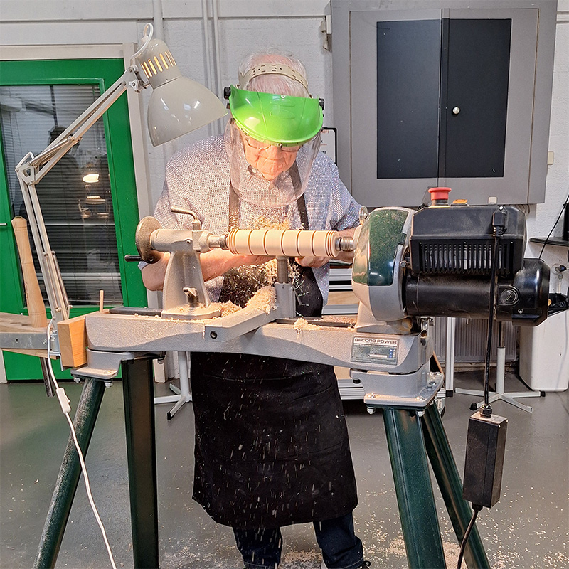 Workshop 3 houtdraaien met Hout onder Handen op zaterdag 26 september 2026 ochtend