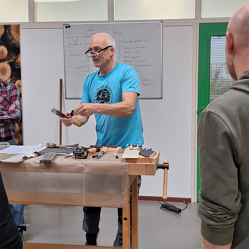 Workshop 4 slijpen en wetten met De Schrijn op vrijdag 9 oktober 2026 middag