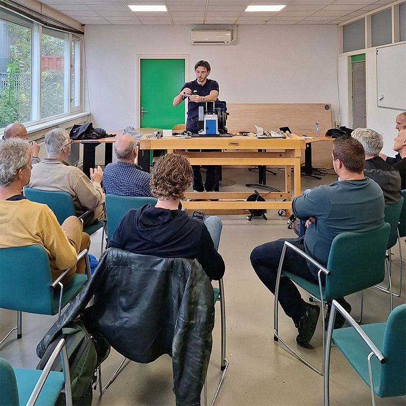 Presentatie 3 Tormek op donderdag 24 september 2026 ochtend