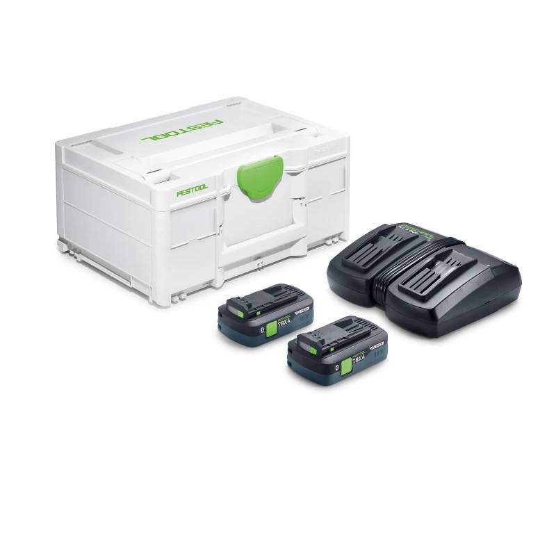 Festool energie-set SYS 18v 2 x TBX 4 / TCL 6 DUO