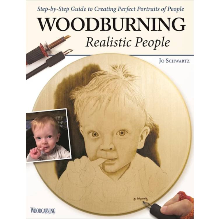 Woodburning Realistic People - Jo Schwartz