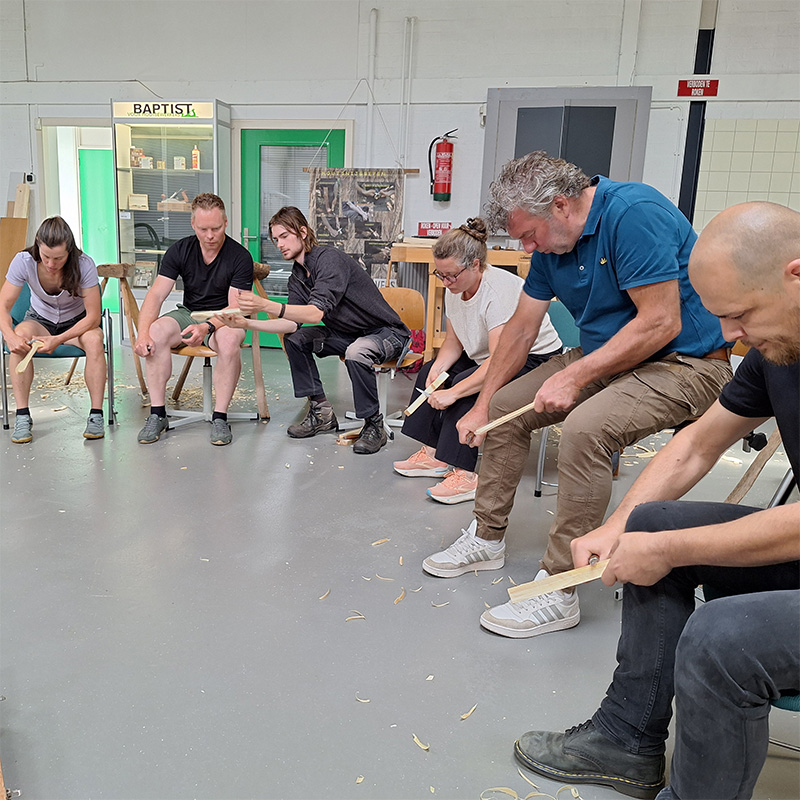 Workshop 1 lepelsnijden met VersHout op zaterdag 14 november 2026 ochtend