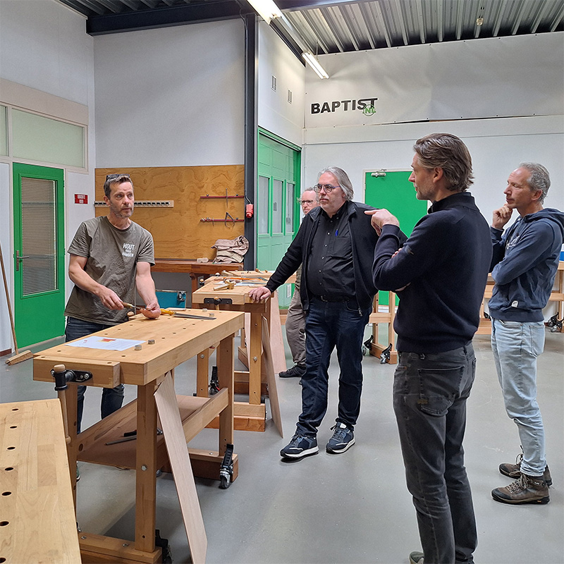 Workshop 2 meubelmaken met Hout onder Handen op zaterdag 24 oktober 2026 middag 
