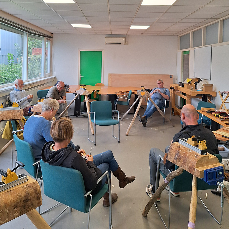 Workshop 1 waaiervogels maken met Sandra Witteman op vrijdag 6 november 2026 hele dag