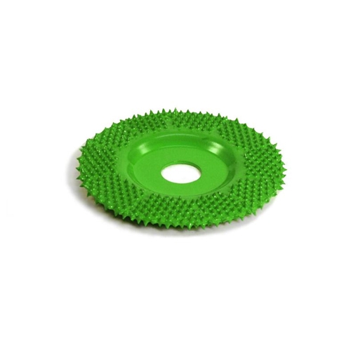 Saburrtooth schrijfrasp Ø 50 mm vlak dubbel groen/grof