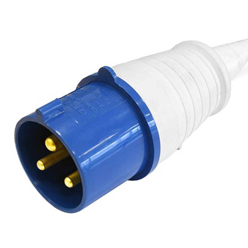 Laguna 16 amp 3-pin stekker blauw