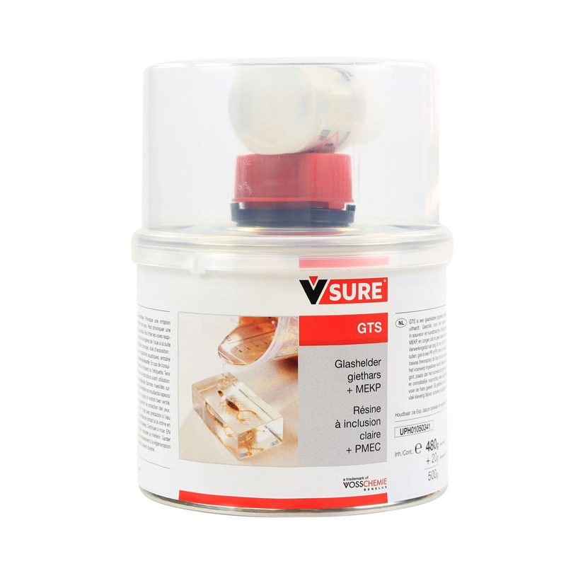 GTS + Mekp gietpolyester 2 componenten 500 gram
