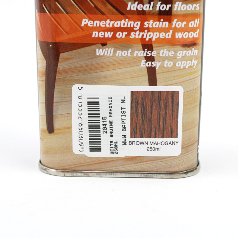 Rustins beits bruine mahonie 250 ml