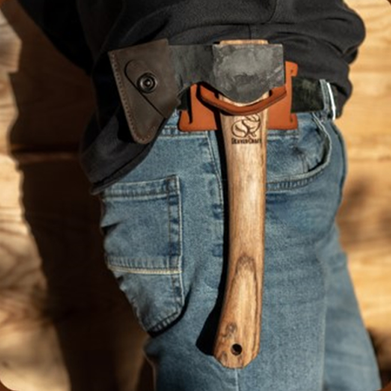 Beavercraft leather tool belt hanger