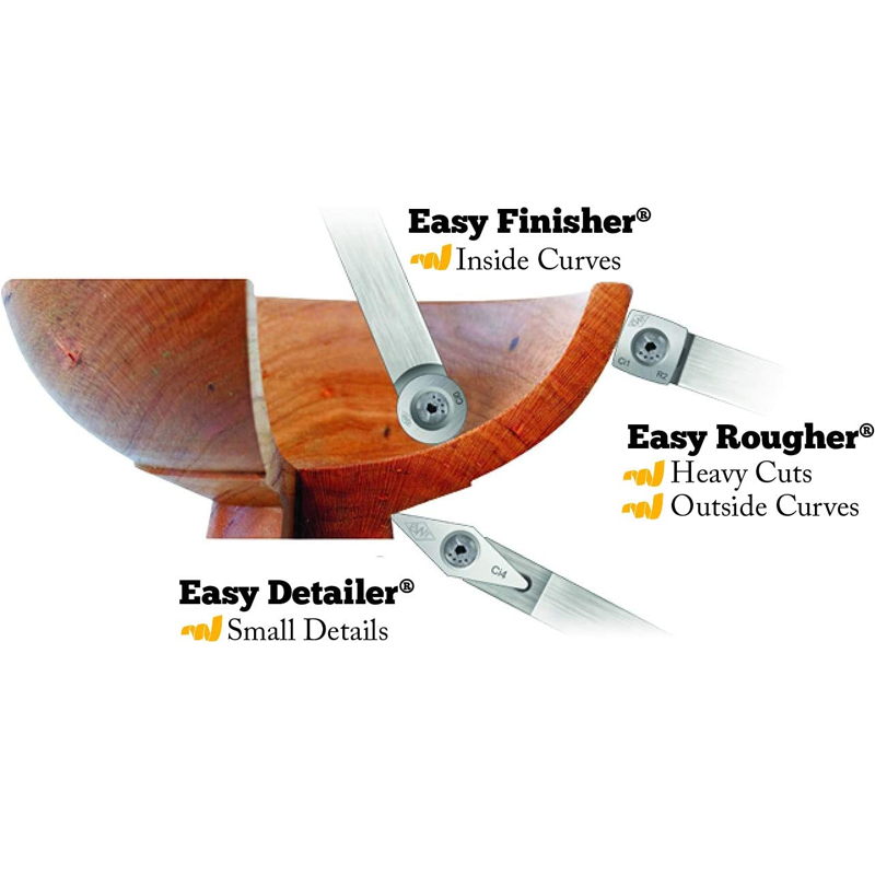 Easy Wood Tools Mid-Size Easy Detailer 535 mm