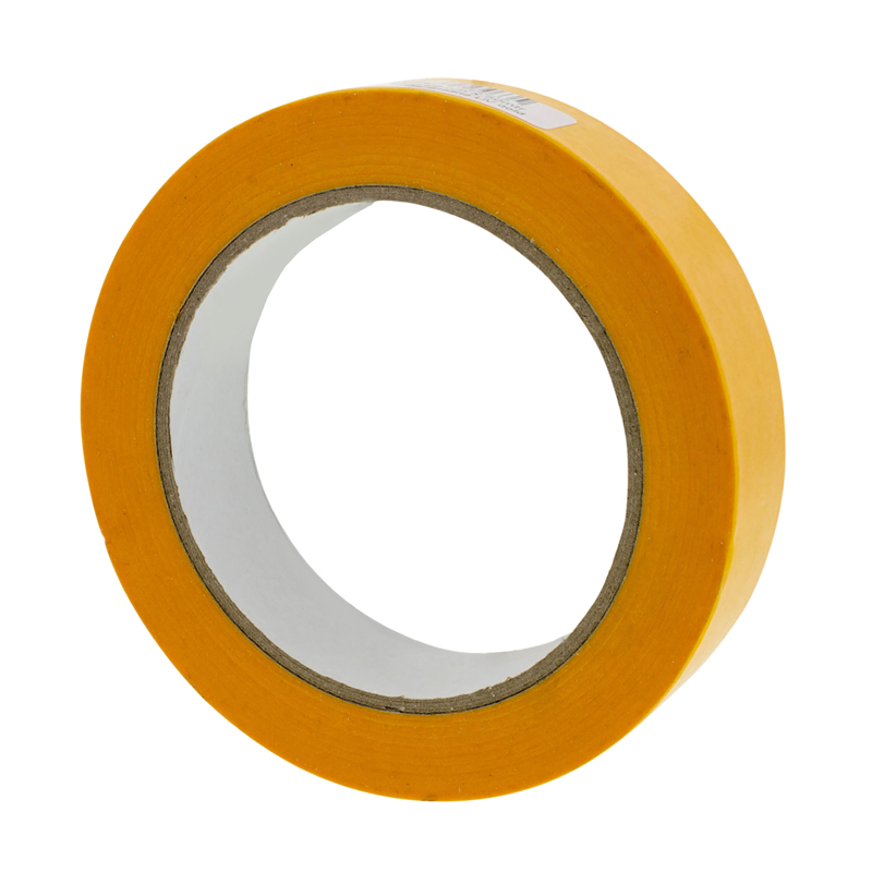 Professionele afplakband goud, 25 mm x 50 m