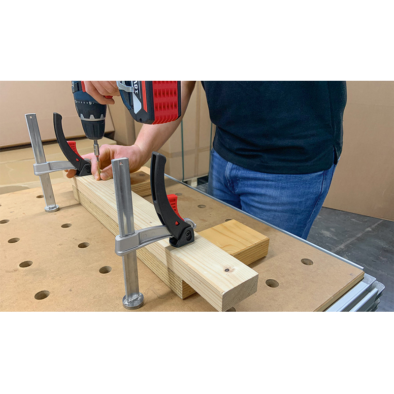 Bessey spanelement voor multifunctionele tafel Ø 20 mm, 2 stuks